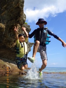 親子で楽しむカヤックツアー♪