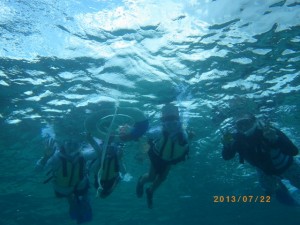 沖縄ちゅら海シュノーケリング♪