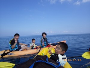 沖縄の海をカヤック＆シュノーケルで満喫☆