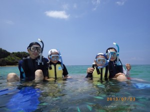 沖縄ちゅら海シュノーケリング