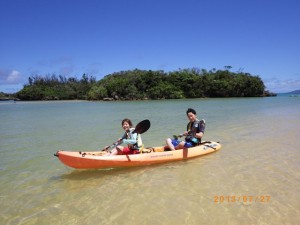 カヤック＆シュノーケリングツアー写真