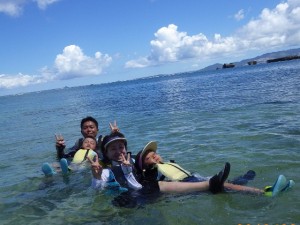 楽しい沖縄の海遊び～♪