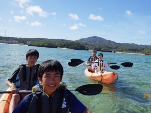 カヤックで大海原へ！
