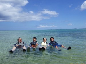 無人島でぷかぷか～♪