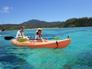 ちゅら海シーカヤックツアー♪