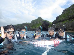 青の洞窟シュノーケリング