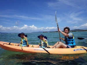 3人で乗ることもあるよ