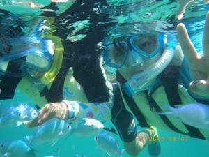 シュノーケリング☆