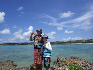 ちっちゃな無人島上陸！
