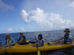 親子でカヤック!