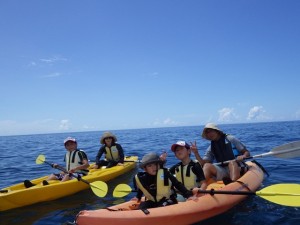 家族でカヤック！