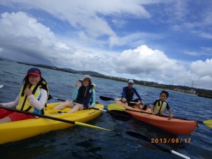 初めてのカヤック♪