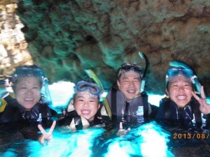 念願の青の洞窟！！