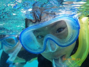 シュノーケリング♪