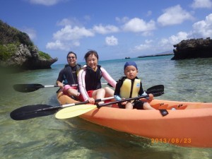 カヤックで無人島へ～