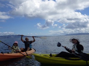 カヤックでレッツゴー！