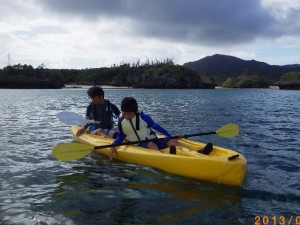 親子でカヤック☆