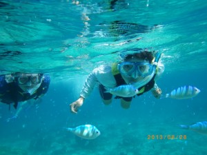 シュノーケリング写真＿海遊倶楽部ツアー