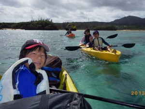 カヤックツアー出発！