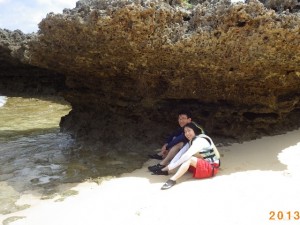 日陰で一休み～