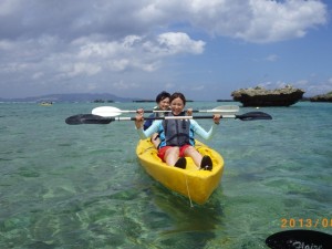 初めての共同作業～～(笑)