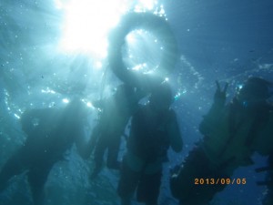 シュノーケリング♪