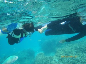 シュノーケリング