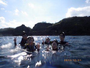 青の洞窟シュノーケリング