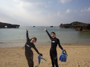 シュノーケリング