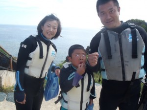 青の洞窟シュノーケル出発！！