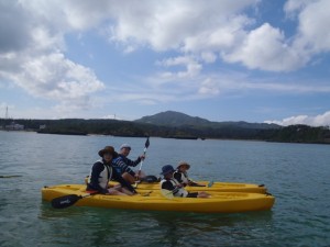 親子でカヤック&シュノーケルツアー_写真