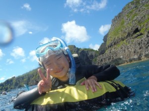 青の洞窟シュノーケリング♪