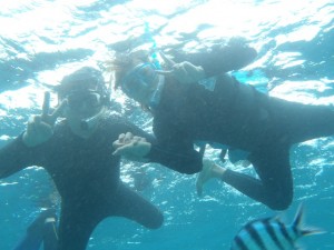 シュノーケリング♪