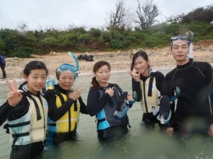 沖縄初めての海♪