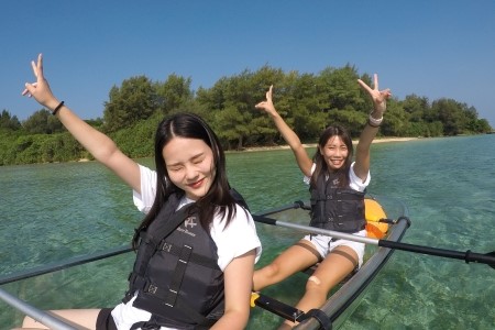 スケルトンカヤック　画像＿海遊倶楽部