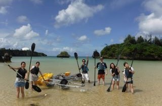 スケルトンカヤックスタート画像