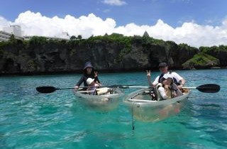 スケルトンカヤック画像＿海遊倶楽部