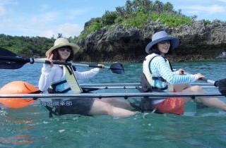 スケルトンカヤック画像＿海遊倶楽部